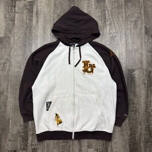 Y2K LRG Lifted Research Group Zip Hoodie Skater Hip Hop
